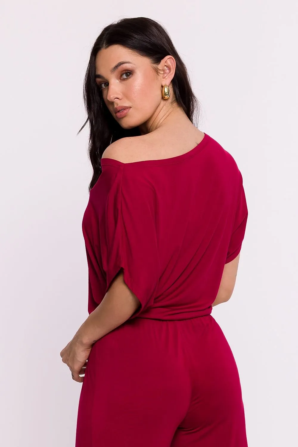 TEEK - Simple Off-Shoulder Blouse