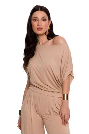 TEEK - Simple Off-Shoulder Blouse