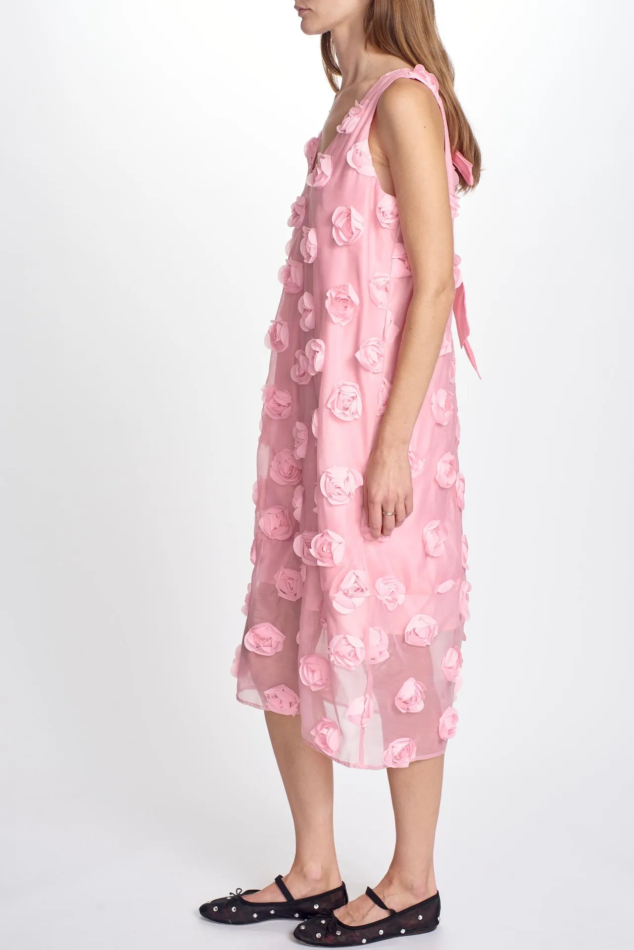 THE ESMERALDA DRESS-3D flower