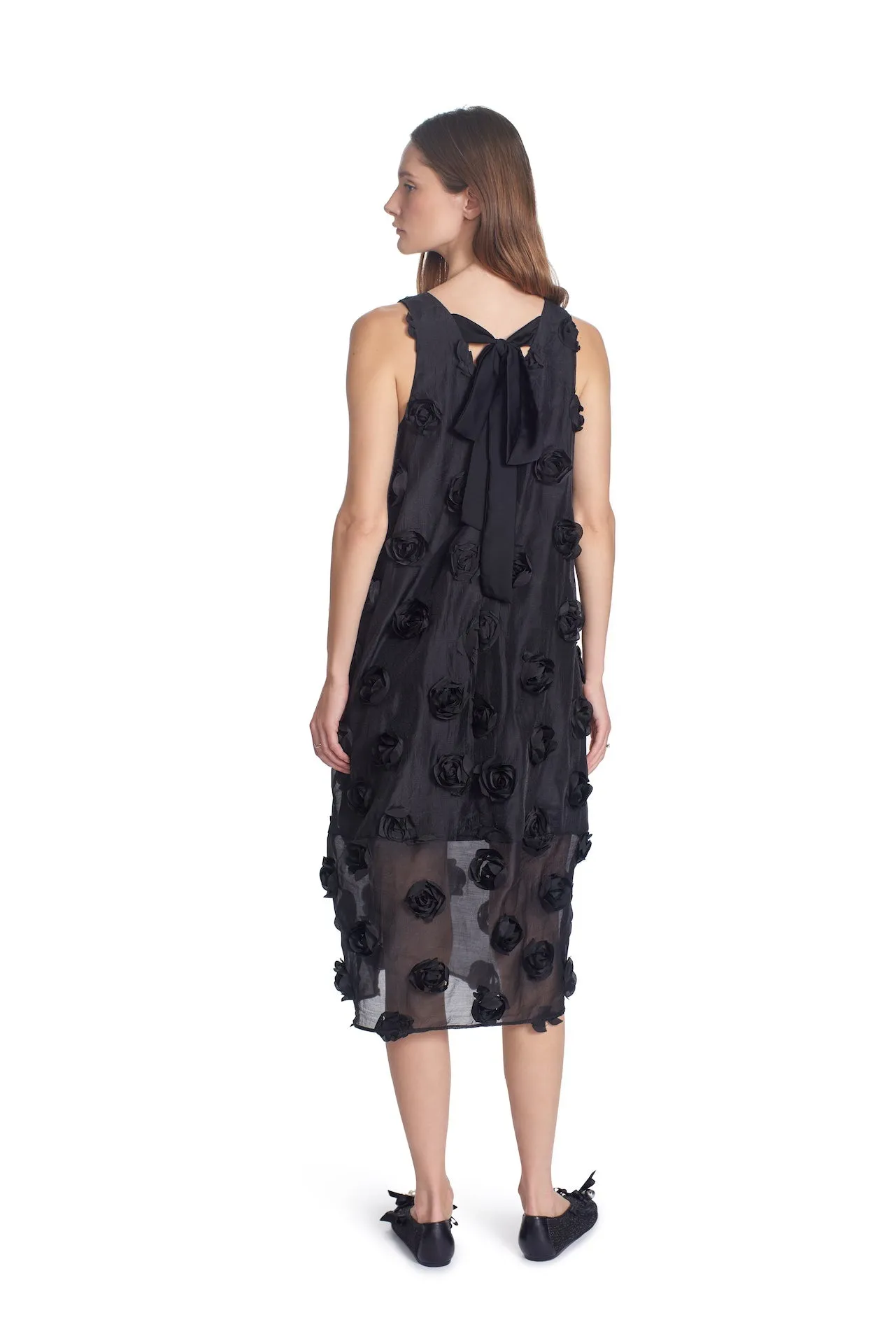 THE ESMERALDA DRESS-3D flower