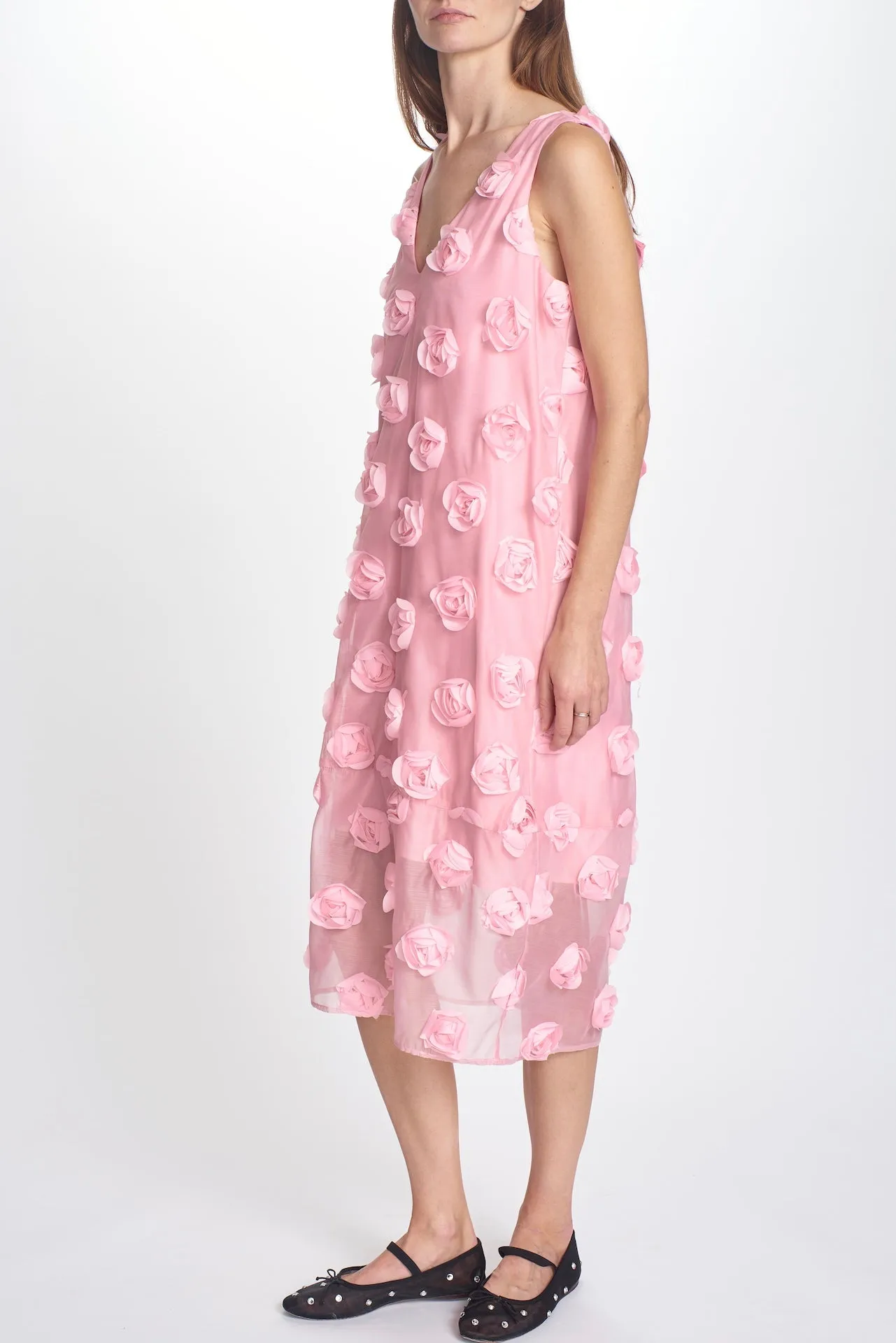 THE ESMERALDA DRESS-3D flower