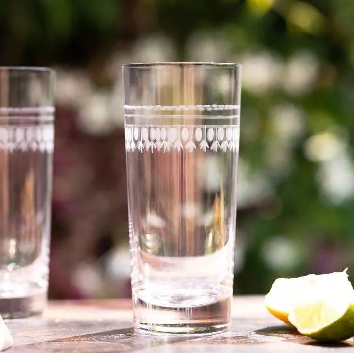 Vintage Style Highball - Boxed Set of Four