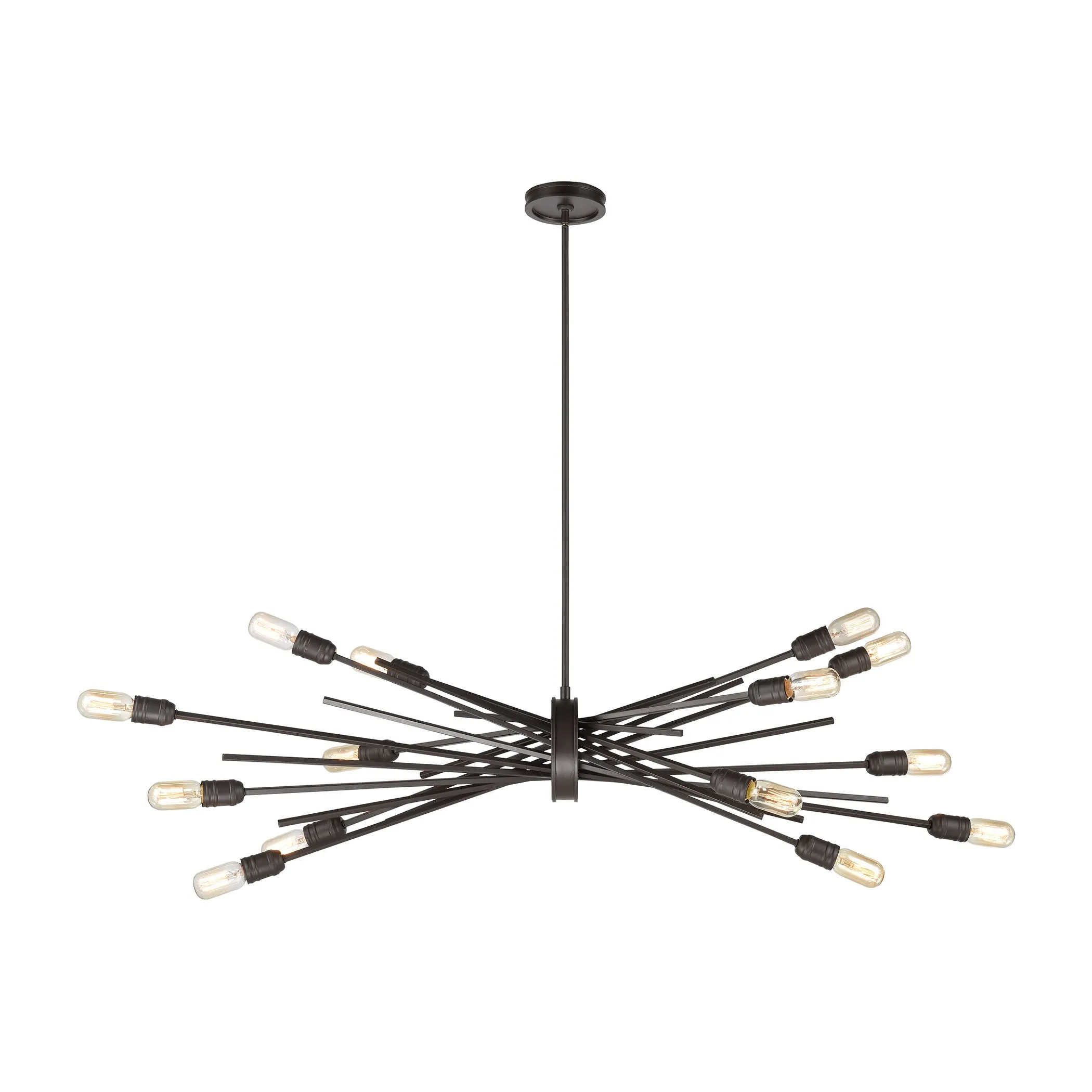 Xenia 54" 14 Light Chandelier in Oil Rubbed Bronze